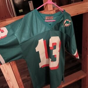 Miami Dolphins Teal Jersey